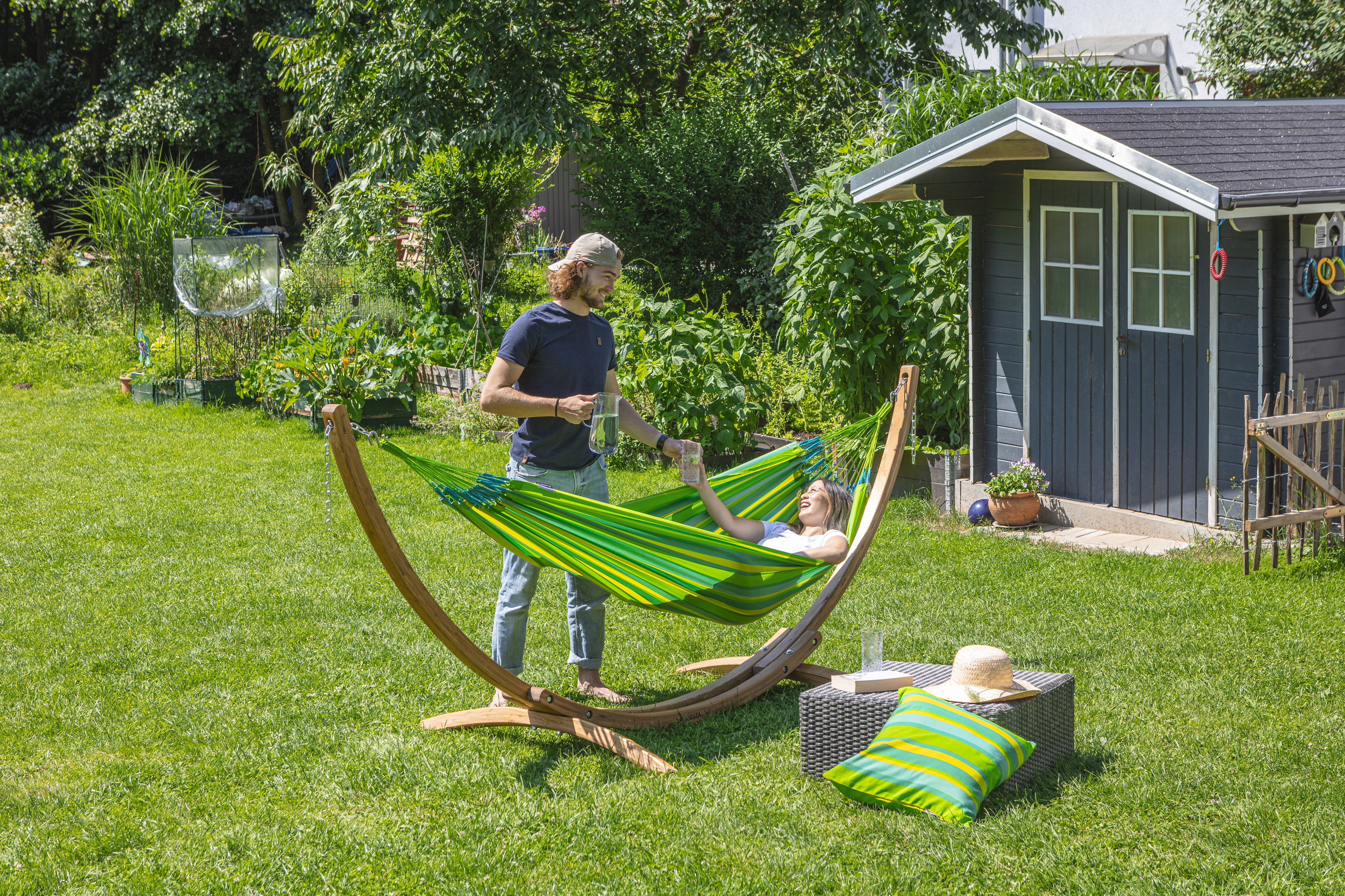 Brisa Lime  Einzel-Hängematte Outdoor   