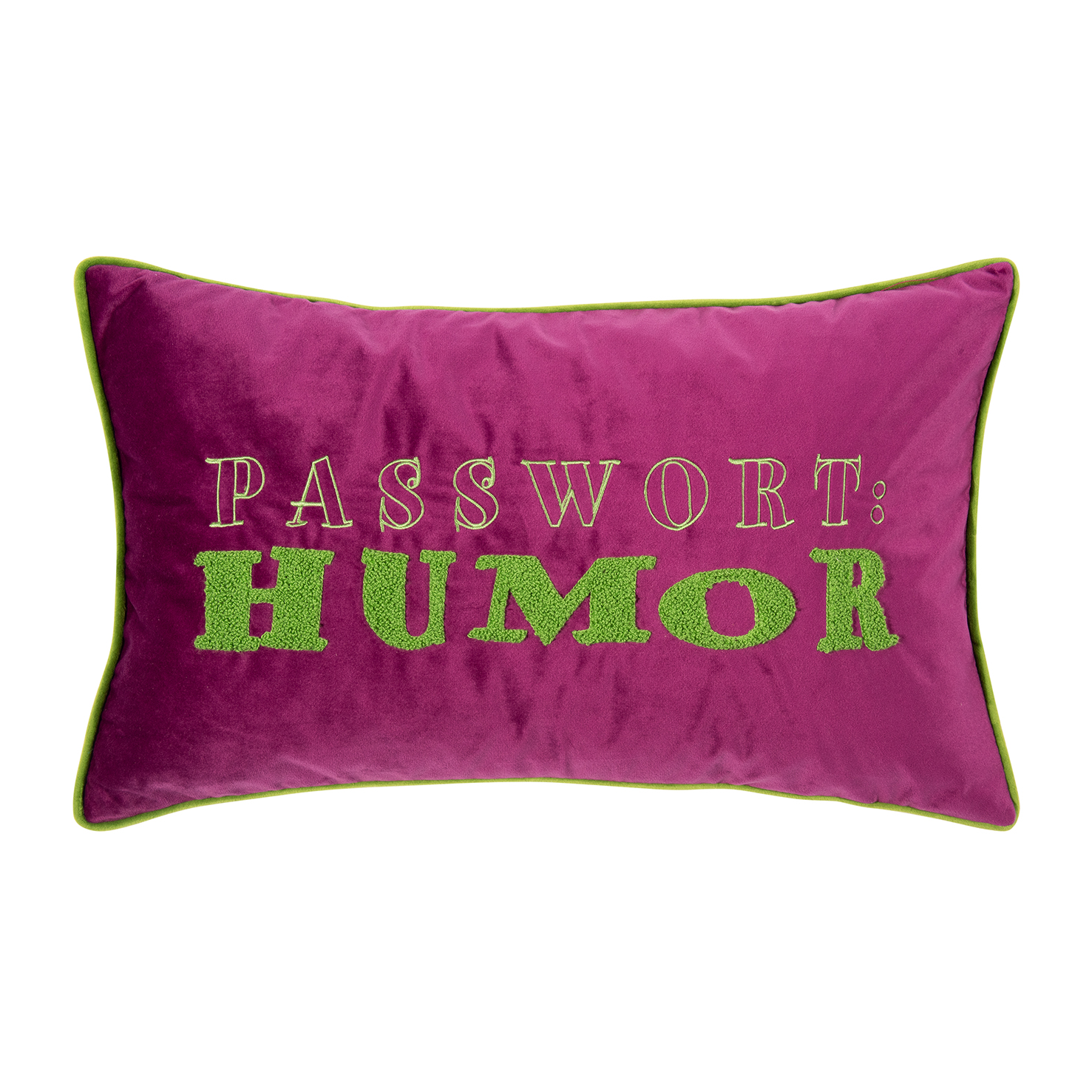 Kissen `Letters Passwort: Humor´ 30 x 50 cm inkl. Füllung  