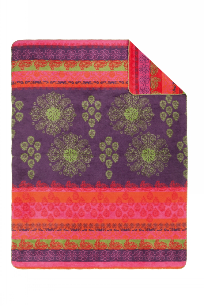 Kuscheldecke Hippi Paisley
