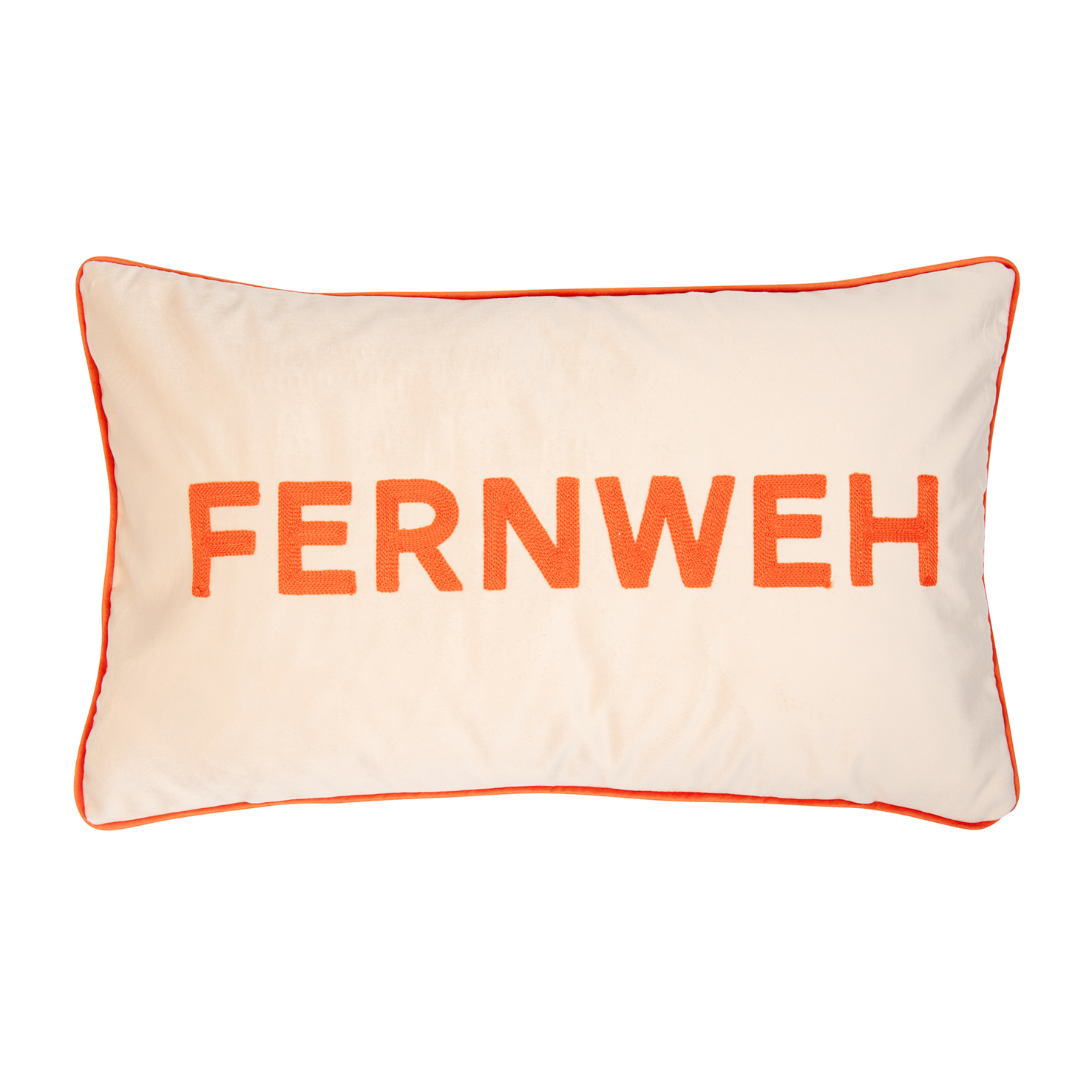 Kissen `Letters Fernweh´ 30 x 50 cm inkl. Füllung   