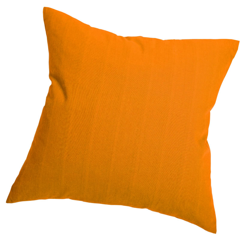 Kissen Hell Orange 60 x 60 cm inkl. Füllung